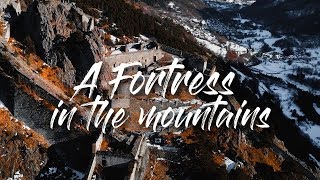 Fenestrelle Fort Aerial view with DJI Mavic Pro 4K [upl. by Nnayrb]