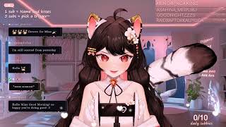 Minaowa  221220 ♡ comfy time 3dio asmr whispers kisses ear licking and heartbeat ♡ [upl. by Harrie]