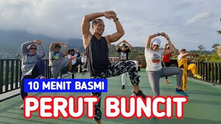 10 menit Mengecilkan perut buncit tanpa sit up [upl. by Rutherford4]