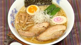 How to Make Yakibuta Ramen Noodles Roasted Pork Ramen Recipe  Cooking with Dog [upl. by Ingunna518]