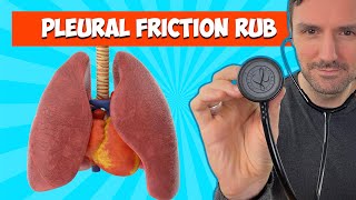 Pleural Friction Rub Lung Sounds For Beginners 🔥🔥🔥 [upl. by Dong]