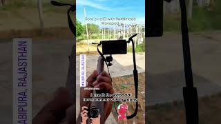 DIY MONOPOD FOR MY SONY ZVE10 videography easy handmade woodworking [upl. by Yeldarb]