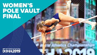 Womens Pole Vault Final  World Athletics Championships Doha 2019 [upl. by Garrek858]