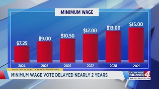 Minimum wage vote delayed nearly 2 years [upl. by Murry]