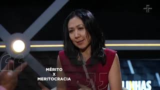 Linhas Cruzadas  “A meritocracia é uma utopia” afirma Pondé [upl. by Lillie]