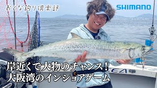 【おとな釣り倶楽部】大阪湾で青物・サワラを今話題のインショアゲームで楽しむ [upl. by Graehme]