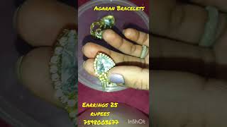 Earrings Jewellery Making Home 25Rupees [upl. by Odrawde]