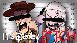 Disney Movie voice actors cursing but its the actual characters an animation [upl. by Fawcett]