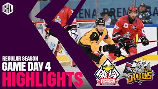 Highlights  Pinguins Bremerhaven vs Rouen Dragons [upl. by Ailisab]