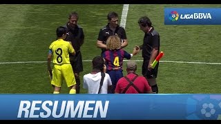 Resumen de Villarreal CF 03 FC Barcelona [upl. by Giguere538]