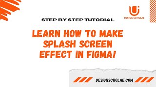 Splash screen animation in figma  Easy Tutorial figma animation viral figmadesign [upl. by Thibaut]