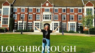 73 QUESTIONS WITH A LOUGHBOROUGH UNIVERSITY STUDENT  CAMPUS TOUR [upl. by Eenad]