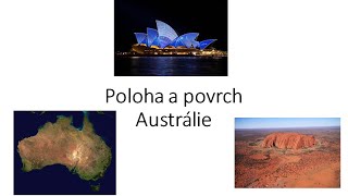 Geografia 9 ročník  Poloha a povrch Austrálie [upl. by Norling783]