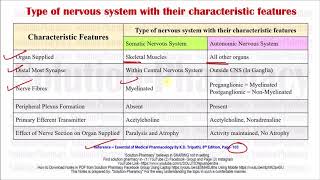 Difference in Somatic and Autonomic Nervous System  Somatic Vs Autonomic Nervous System [upl. by Larrie]