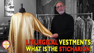 Orthodox Liturgical Vestments What is the Sticharion  Greek Orthodoxy 101 [upl. by Ymarej]