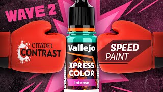 INTENSE enough to BEAT Contrast amp Speedpaint Vallejo Xpress Color wave 2 review 🥊 [upl. by Perkin]