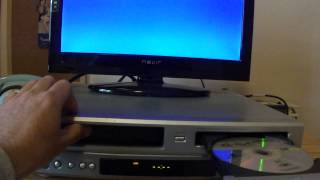 Funcionamiento Video DVD VHS Daewoo SD9100G [upl. by Cherey95]