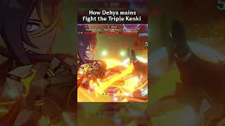 HOW DEHYA MAINS FIGHT THE TRIPLE KENKI [upl. by Etnoid]