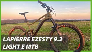 Lapierre eZESTY 92 Light E MTB mit Fazua Antrieb 20 [upl. by Noyerb137]