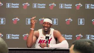 Bam Adebayo 2024 Miami HEAT Media Day press conference [upl. by Ranna599]