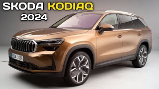 New SKODA KODIAQ 2024 First Look Luxury exterior Review [upl. by Aneer909]