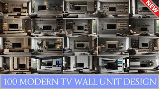 Top 100 Modern TV Unit Designs 2024  Top TV Cabinet Designs  TV Wall Unit Design Ideas [upl. by Beaulieu]