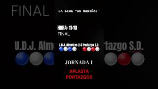 JORNADA 1 UDJ ALMEIRAS 25 PORTAZGO SD [upl. by Jamima]