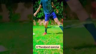 4 theraband exercise for footballer [upl. by Marinna]