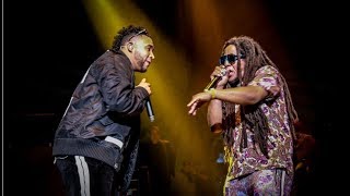 Don Omar amp Tego Calderon  BANDOLEROS en Vivo  Mega Bash 2018 [upl. by Aicirt]