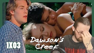 ITS ALREADY CHAOS  Dawsons Creek 1X03  Kiss Reaction [upl. by Nagram]