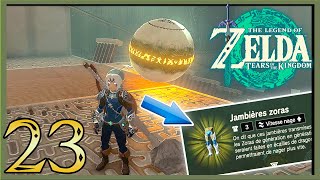 ZELDA TEARS OF THE KINGDOM 23 Les JAMBIERES ZORA Comment les trouver [upl. by Mathis]