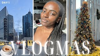 Vlogmas ❄️ Corporate Girl Day in the Life  Day 1 [upl. by Ennyl]