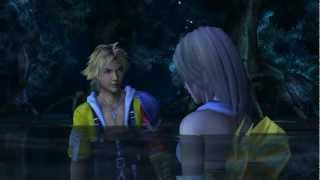 Final Fantasy X  Tidus and Yuna Love Scene [upl. by Bostow]