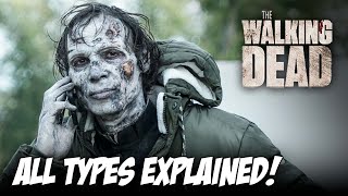 ALL TYPES of ZOMBIES in The Walking Dead EXPLAINED [upl. by Adnilema]