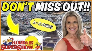 2024 FLORIDA RV SUPERSHOW Everything You Need To Know Before You Go Tampa RV Show [upl. by Aima]