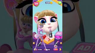 My talking angela 2 Rose pig transformation makeover  mytalkingangela2  miraculous  short [upl. by Terryl]