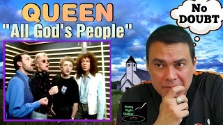 QUEEN  All Gods People  Official Lyric Video  REACTION [upl. by Ru]