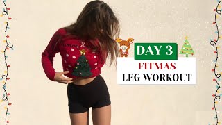 FITMAS DAY 3  INNER THIGH WORKOUT [upl. by Yrolg]