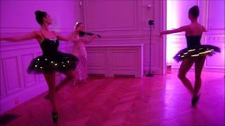 led ballerinas and live music [upl. by Niven]