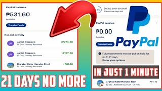 CREATE YOUR NEW PAYPAL ACCOUNT NOW amp GUIDE How To Remove 21 Days PayPal Money On Hold IN JUST MINUTE [upl. by Nadabb]