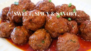 These Korean Meatballs Are So Delicious And Sample To Make❗❗ [upl. by Ynad]