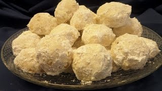 How to make Polvorones Mexican Wedding Cakes Tutorial [upl. by Reisman]