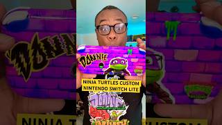 Ninja Turtles Nintendo Switch Lite Custom TMNT Unboxing tmnt nintendoswitch unboxing shorts [upl. by Lothario]