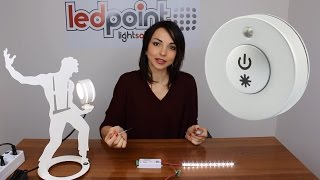 Sincronizzazione Telecomando Tondo con Dimmer per Strisce Led  LedPoint [upl. by Pacifa877]