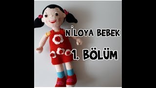 AMİGURUMİ NİLOYA BEBEK YAPIMI 1 BÖLÜM TIĞ İŞİ NİLOYA BEBEĞİN AYAKKABI VE BACAK YAPIMI [upl. by Duck298]