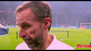 Gareth Southgate Post Match interview  England 12 Spain [upl. by Wallas]