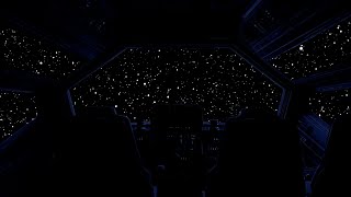 Galactic Brown Noise  Ultimate Spaceship Cockpit Ambience for Relaxation amp Focus 🌌🛸 [upl. by Ainniz92]