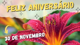 15 de NOVEMBRO 😘 A MAIS LINDA MENSAGEM DE ANIVERSÁRIO🎈BELÍSSIMA [upl. by Anelrihs]