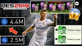 فيديو مهم عن Gp  وكيف تجمع Gp بسرعة قبل بيس 2019 موبايل وكيف راح يصير فريقك 😱  Pes 2019 Mobile [upl. by Bernardina]