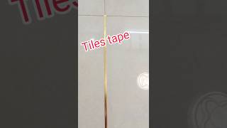 Golden tape  Tiles tape  wall decor tape  Tiles waterproof tape  waterproof tape  shorts [upl. by Meensat]